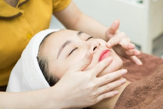 massage da mặt
