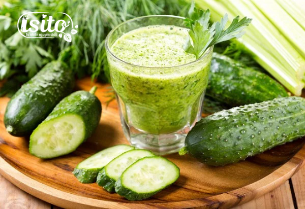 bột sinh tố rau cần tây Isito