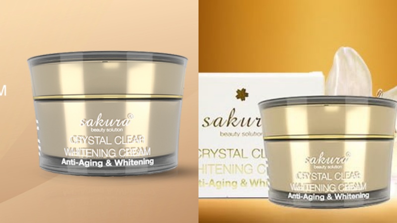 Thành phần chính của Sakura Anti-Aging & Whitening Cream