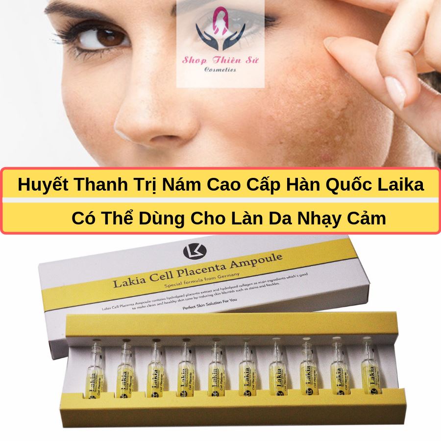 Huyết Thanh Trị Nám Cao Cấp Hàn Quốc Lakia Có Thể Dành Cho Da Nhạy Cảm