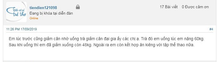 Trà giảm cân Đại Gia có an toàn, hiệu quả như quảng cáo?