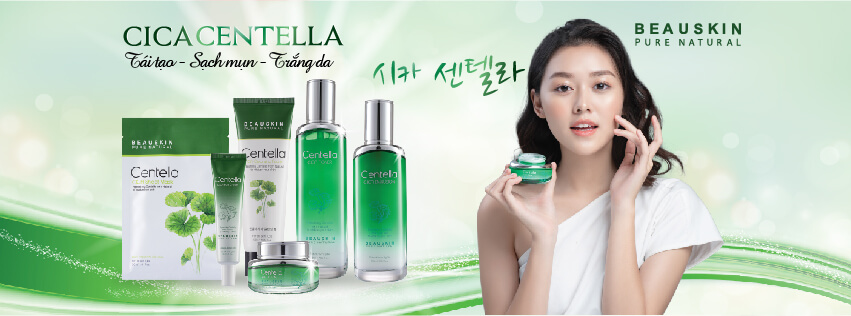 Bộ dưỡng Beauskin Cica Centella