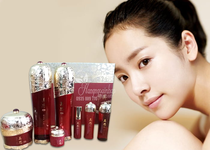 Bộ mỹ phẩm dưỡng da hồng sâm Hàn Quốc được ưa chuộng trên thị trường quốc tế