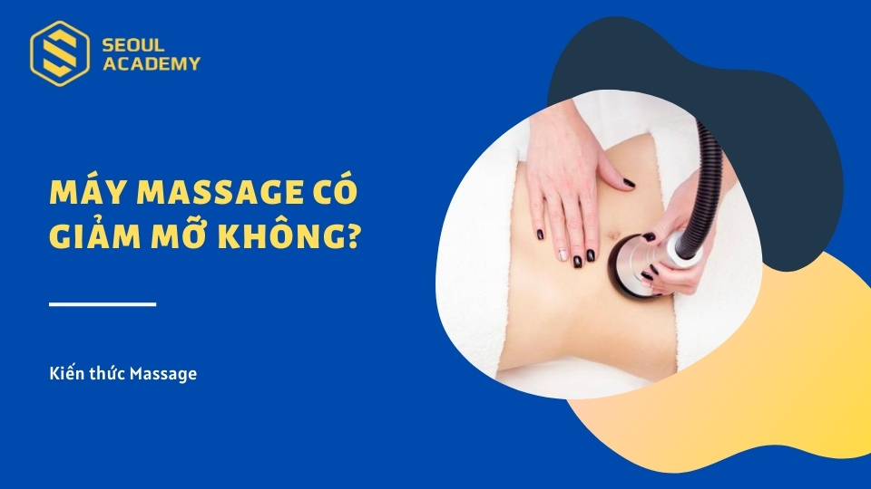 Máy massage có giảm mỡ hiệu quả không?
