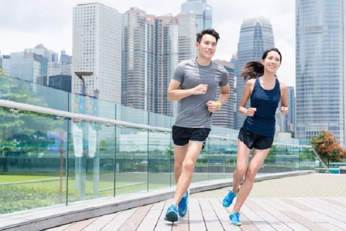 Chạy bộ là phương pháp luyện tập hiệu quả để bạn giảm mỡ bụng.