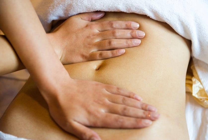Cách massage giảm mỡ bụng-1