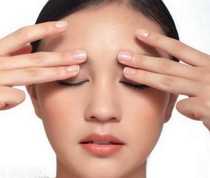 Massage mắt giúp giảm mỏi mắt, thư giãn mắt, chữa cận thị