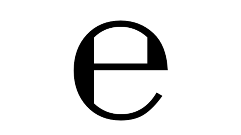 5. Biểu tượng chữ E