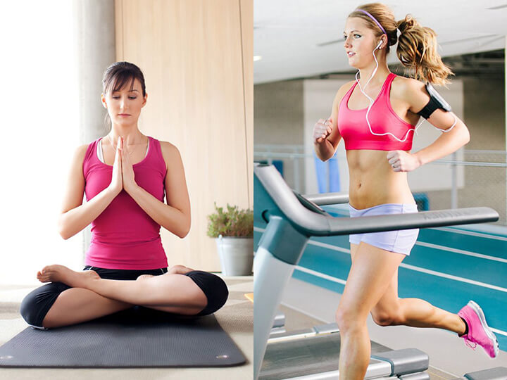 Kết hợp vừa tập Gym vừa tập Yoga sẽ giúp bạn có thân hình chuẩn và cân đối hơn