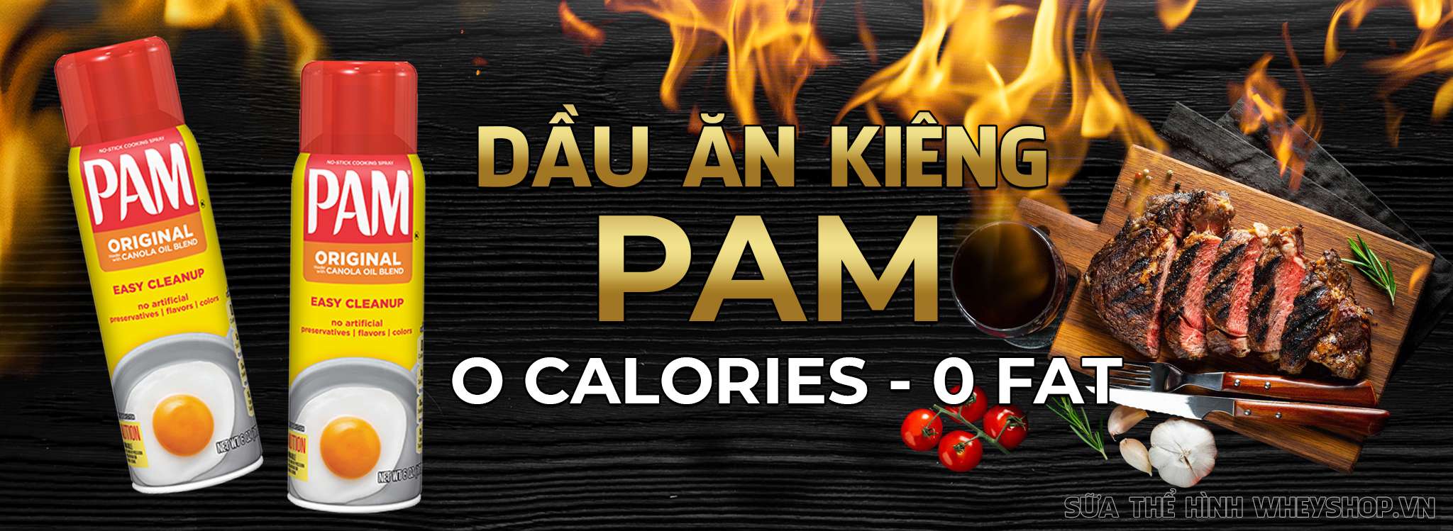 dau an kieng dang xit Pam Original gia re ha noi tphcm