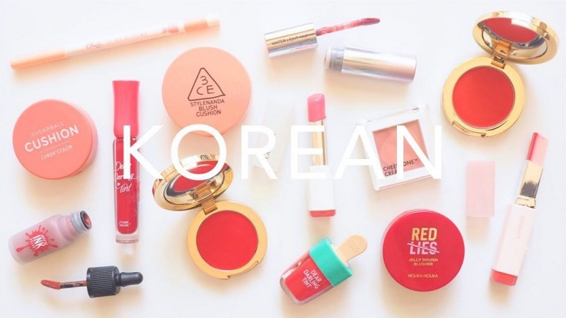 Các loại mỹ phẩm make up Hàn Quốc