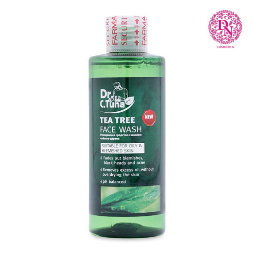 Gel rửa mặt tea tree oil farmasi review