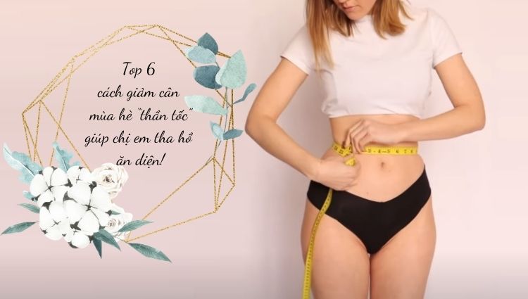 cách giảm cân vào mùa hè