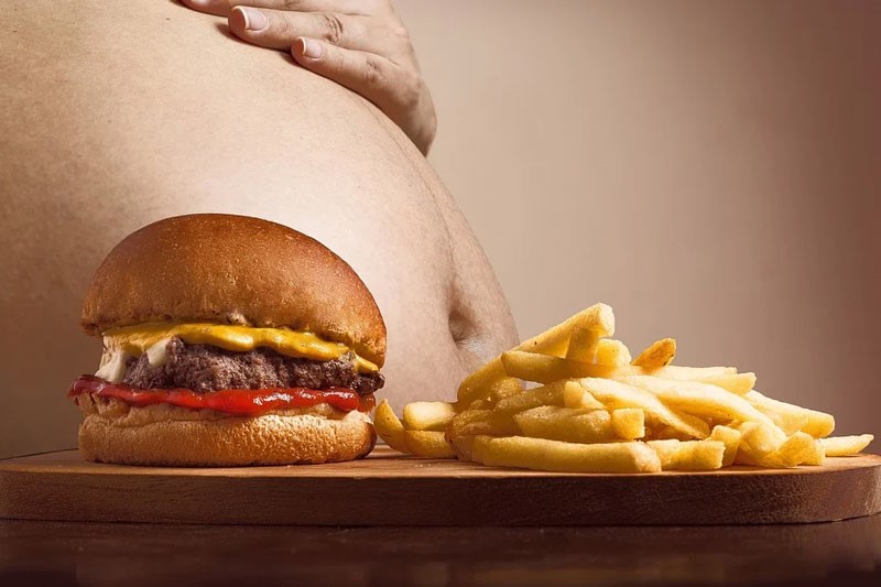 Đồ ăn nhanh làm tăng nguy cơ tích tụ mỡ bụng