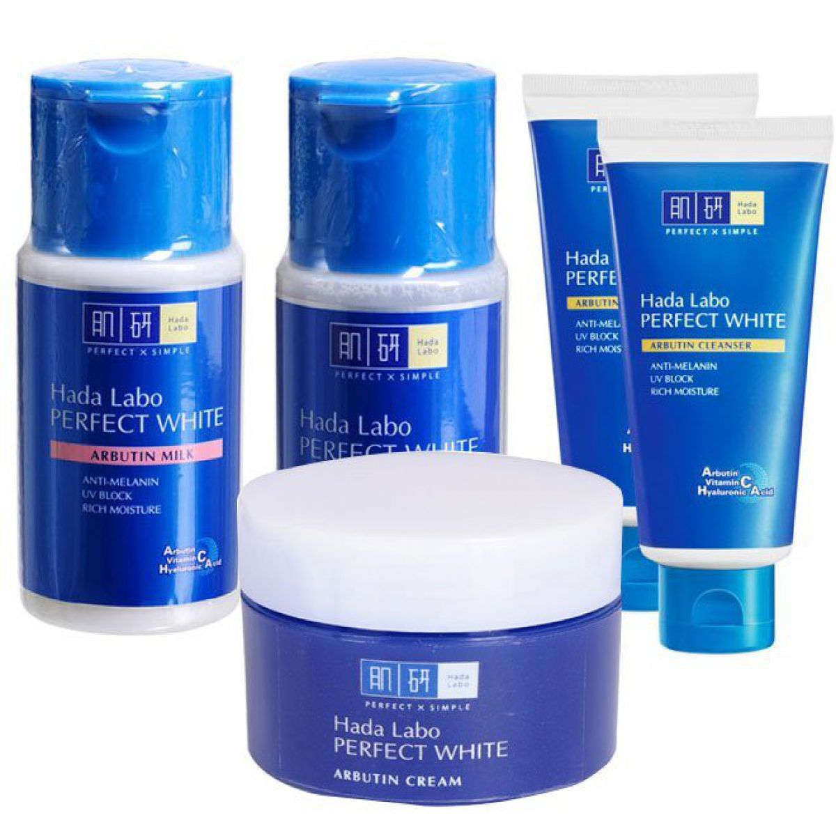 Hada Labo Perfect White vỏ xanh dương