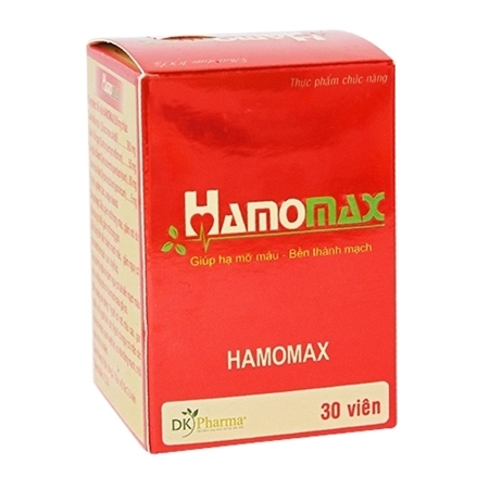 Thực phẩm chức năng giảm mỡ máu Hamomax