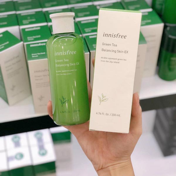 Bộ Dưỡng Da Innisfree Trà Xanh Green Tea Balancing Ex