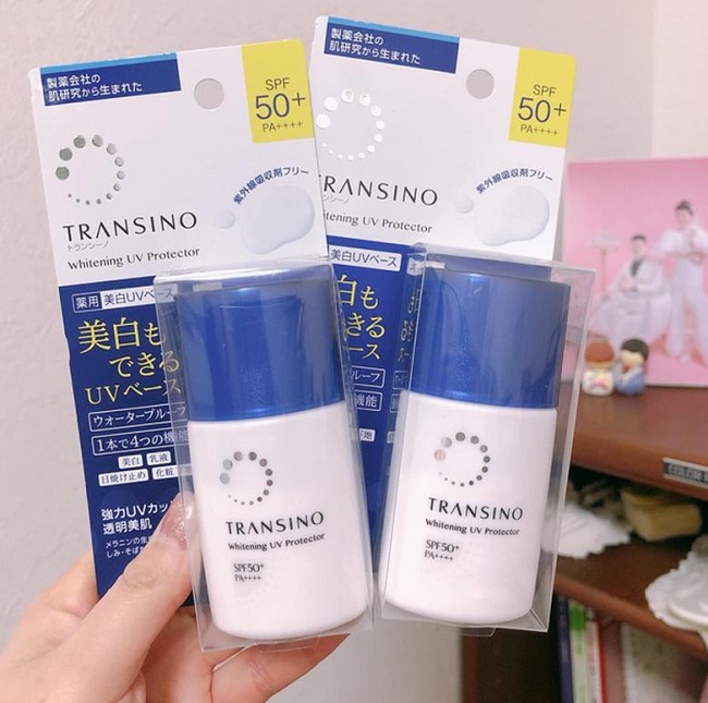 Review kem chống nắng của Nhật Transino từ người sử dụng
