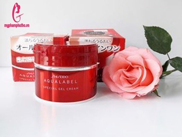 MyPhamNhat.Info Kem dưỡng da Shiseido Aqualabel 5 trong 1 Special Gel Cream Oil