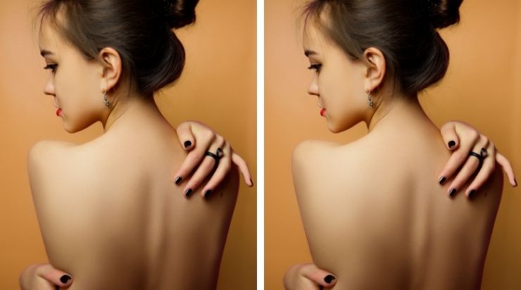 Làm mịn da lưng giúp cơ thể thoải mái
