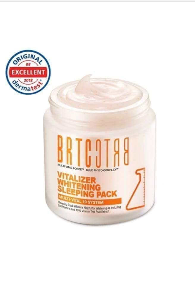 Mặt nạ ngủ dưỡng trắng BRTC Vitalizer Whitening Sleeping Pack