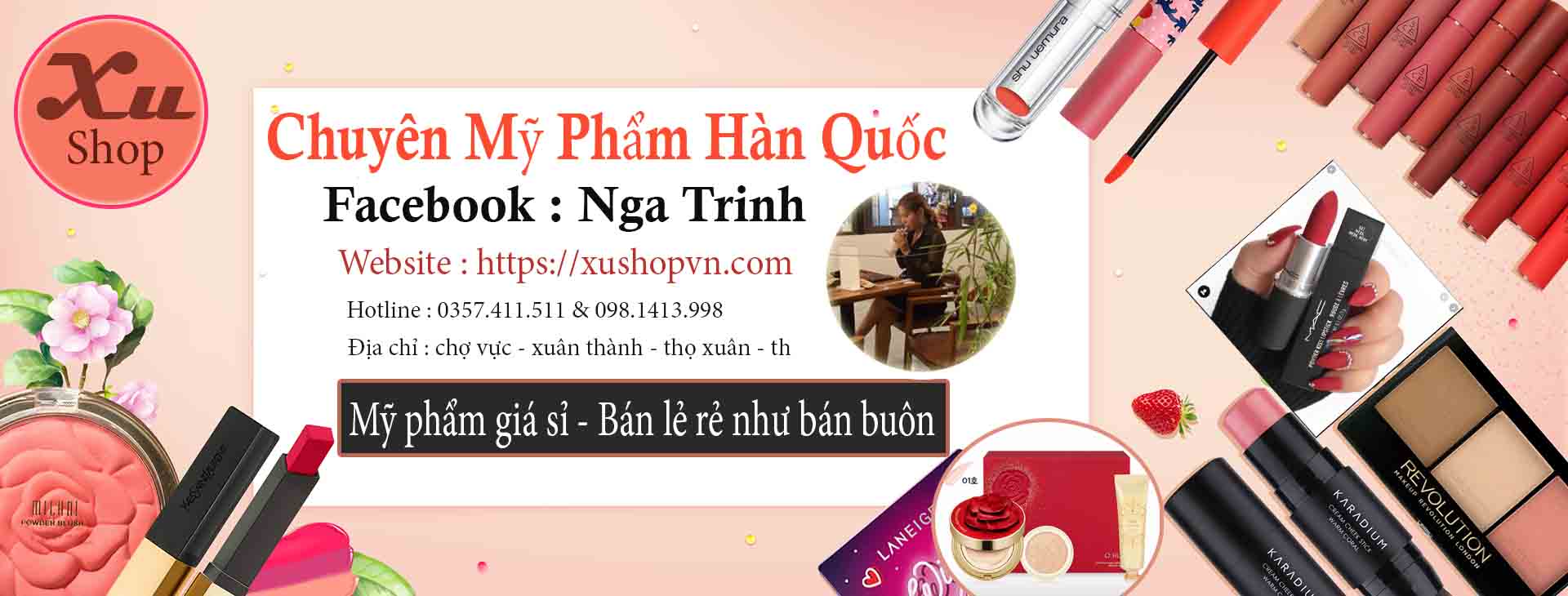 Bán buôn Mỹ phẩm