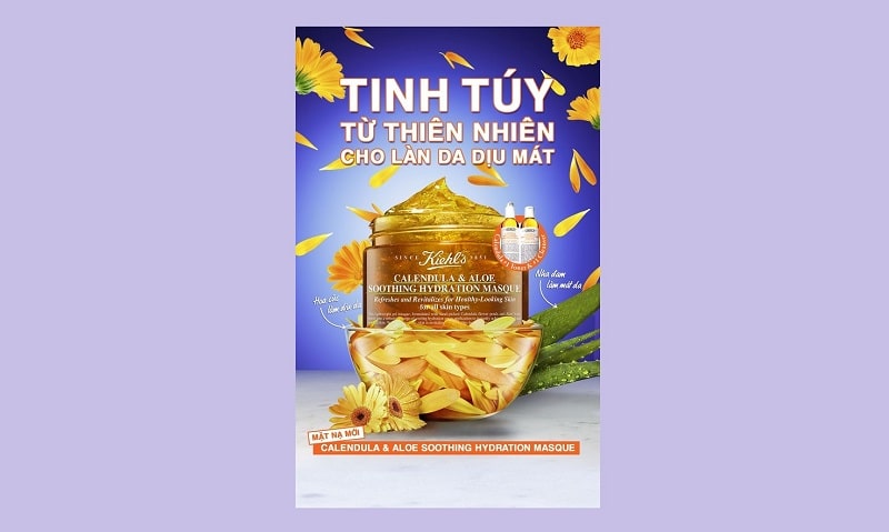 tiêu đề Poster mỹ phẩm