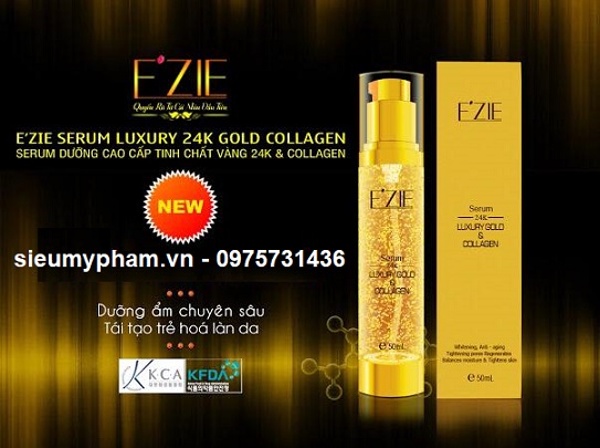 Seurm Ezie Collagen tinh chất vàng 24k