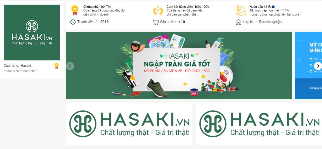 shop mỹ phẩm online uy tín