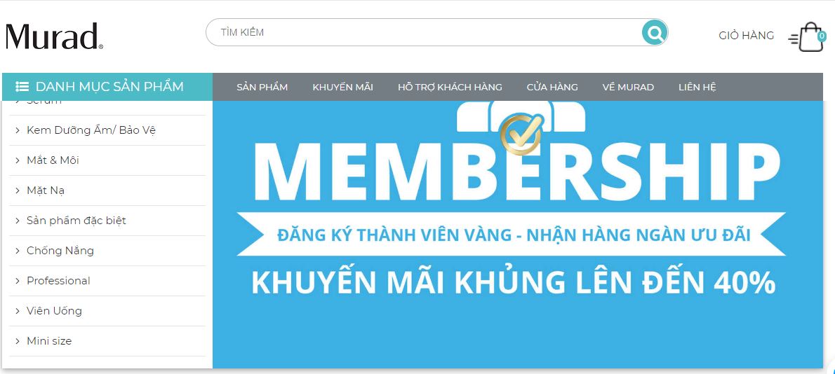 shop mỹ phẩm uy tín trên Tiki