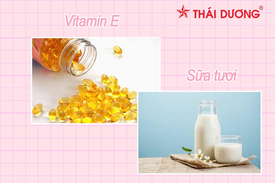 Vitamin E và sữa tươi