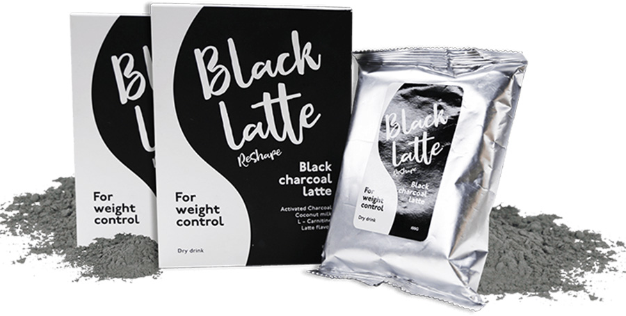 thuốc giảm cân cho người béo lâu năm an toàn Black latte được sản xuất tại Nga