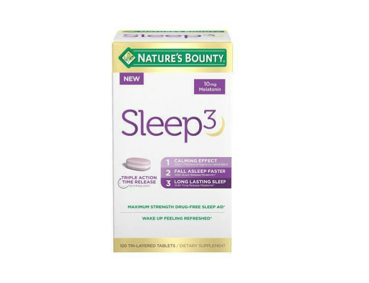 Nature’s Bounty Sleep 3 giảm mất ngủ hiệu quả