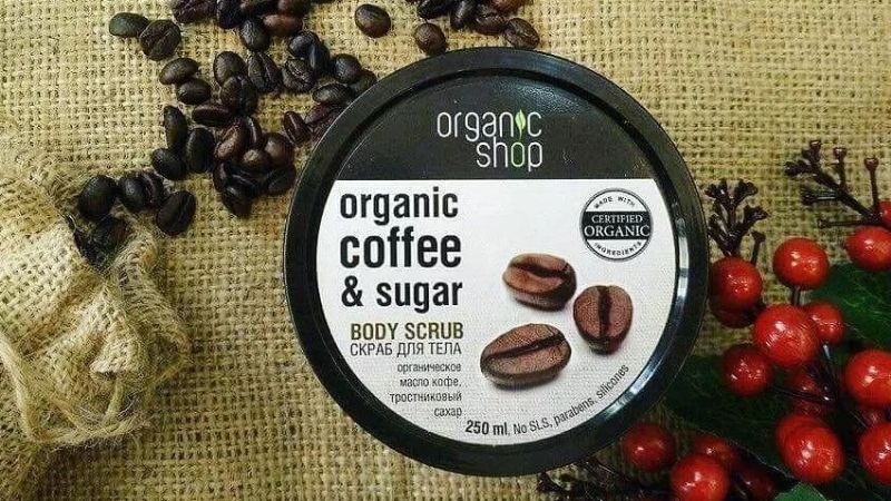 Tẩy tế bào chết toàn thân Organic Shop Coffee Sugar Body Scrub