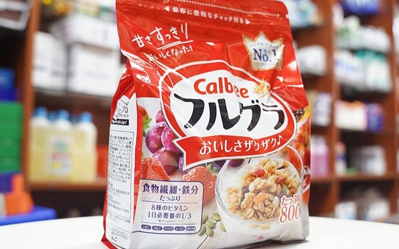 Bột ngũ cốc Calbee Nhật Bản