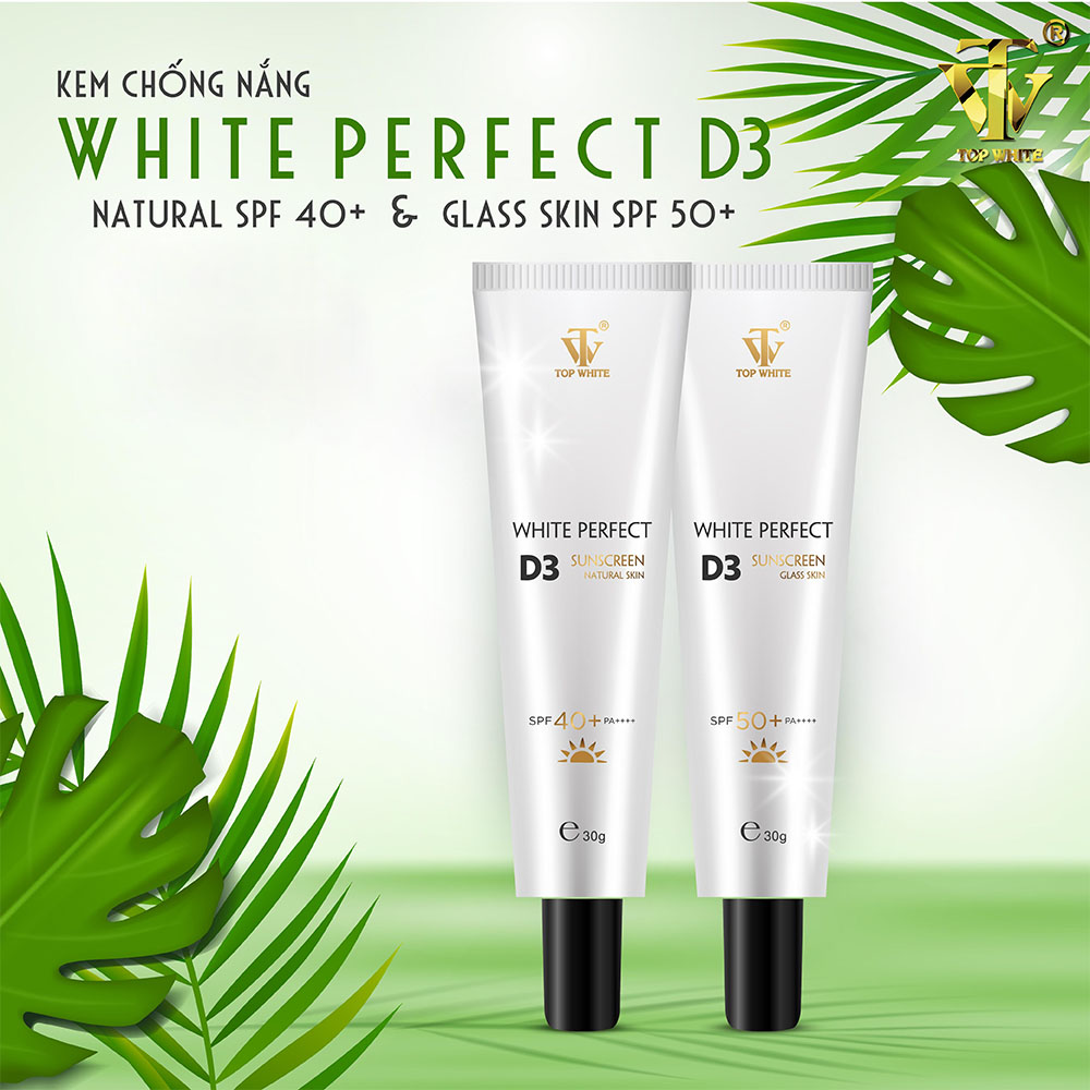 Sản phẩm kem dưỡng da chống nắng White Perfect D3 cùng những công dụng tuyệt vời mang đến cho bạn một làn da khỏe mạnh, săn chắc và rạng ngời