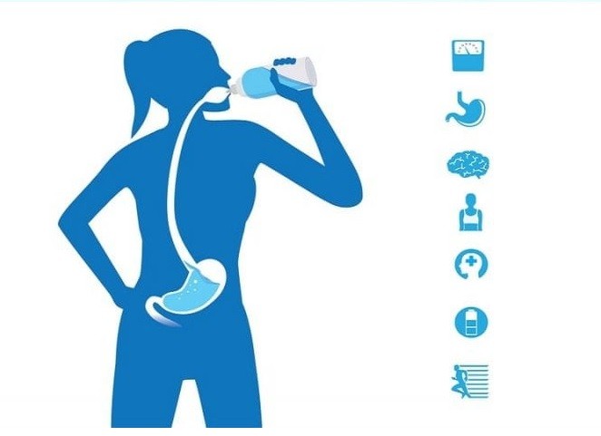 khung giờ uống nước giảm cân