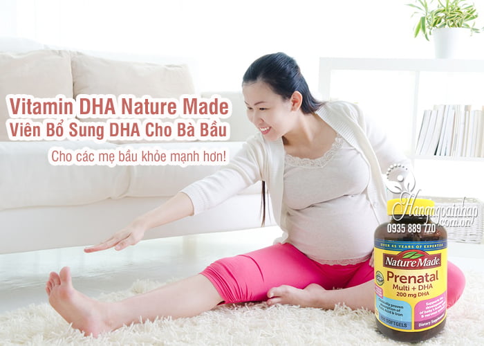 Vitamin DHA Nature Made Mỹ 150 Viên Bổ Sung DHA Cho Bà Bầu 2