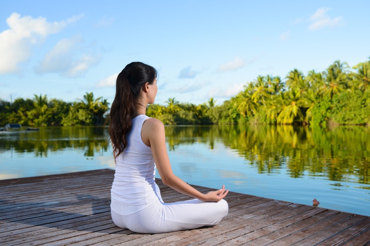 Yoga điều trị tuyến giáp - Bài tập thở Ujjayi Pranayama