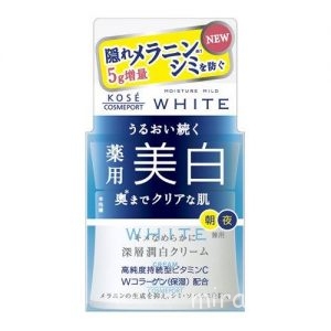 kose moisture mild white cream