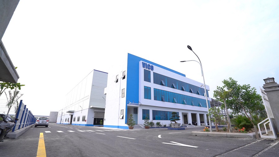 Khu điều hành Nhà máy mỹ phẩm và chất tẩy rửa dạng lỏng có trụ sở tại KCN Nam Đình Vũ