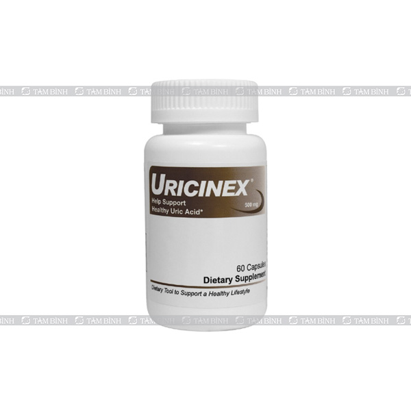 Sản phẩm hỗ trợ điều trị bệnh gout Uricinex Normal Uric Acid