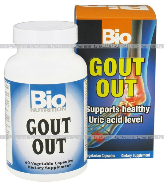 Viên uống Bio Nutrition Gout Out Vegetable Capsules