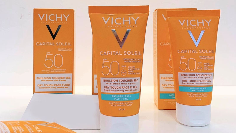 Kem chống nắng Vichy Capital Soleil Emulsion Toucher Sec