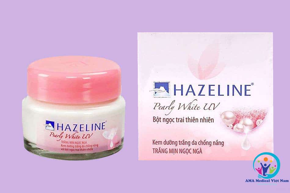 Kem dưỡng da Hazeline Pearly White UV bột ngọc trai