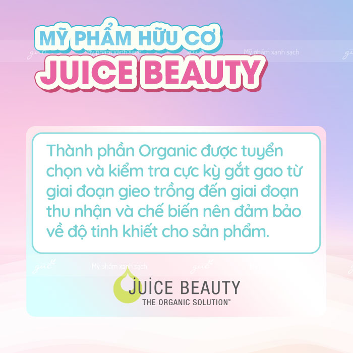 My pham huu co Juice Beauty cho ba bau