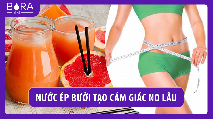 Nước ép bưởi giúp no lâu