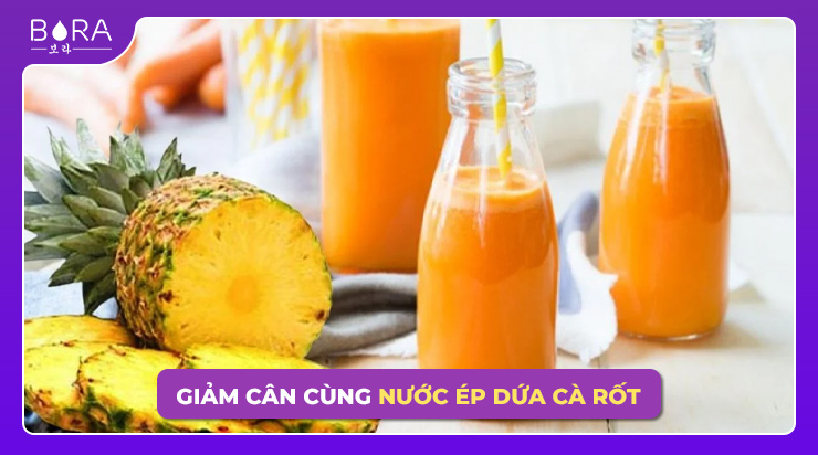 Tăng khả năng giảm cân và sức khỏe hệ miễn dịch cùng nước ép dứa