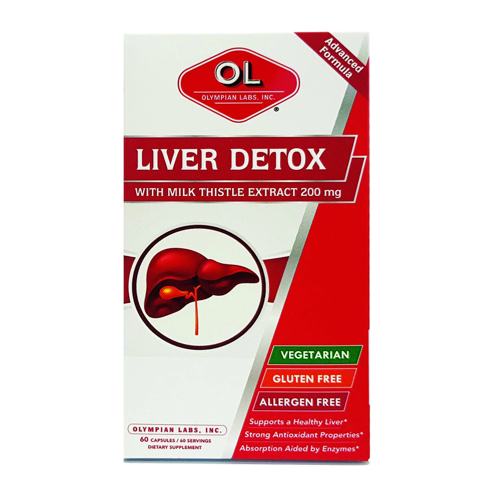 Olympian Labs Liver Detox - Thuốc mát gan của Mỹ