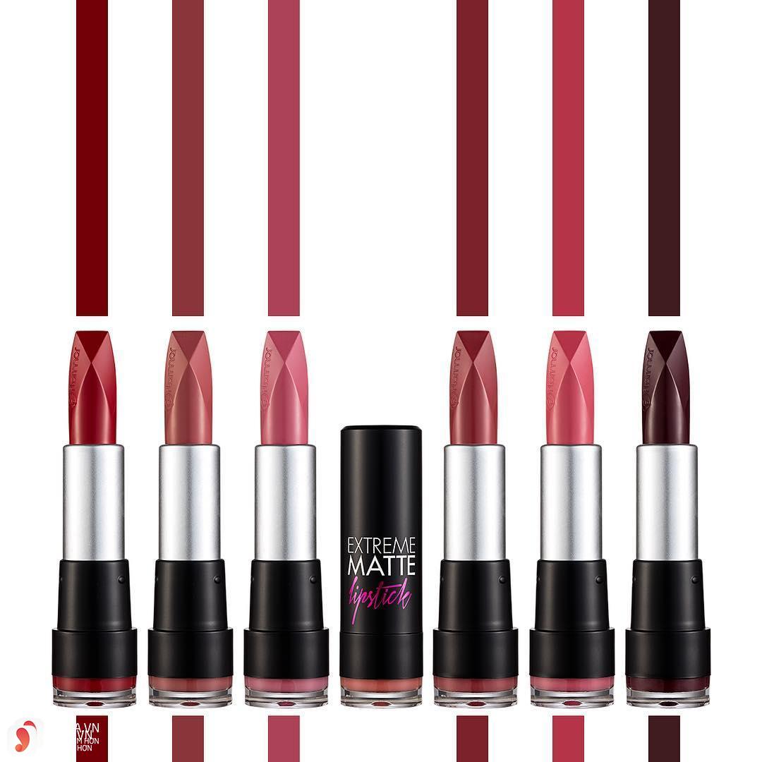 Review dòng son Flormar Extreme Matte Lipstick 1
